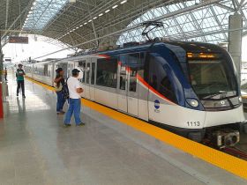 Metro in Panama City Panama, with man walking towards it – Best Places In The World To Retire – International Living